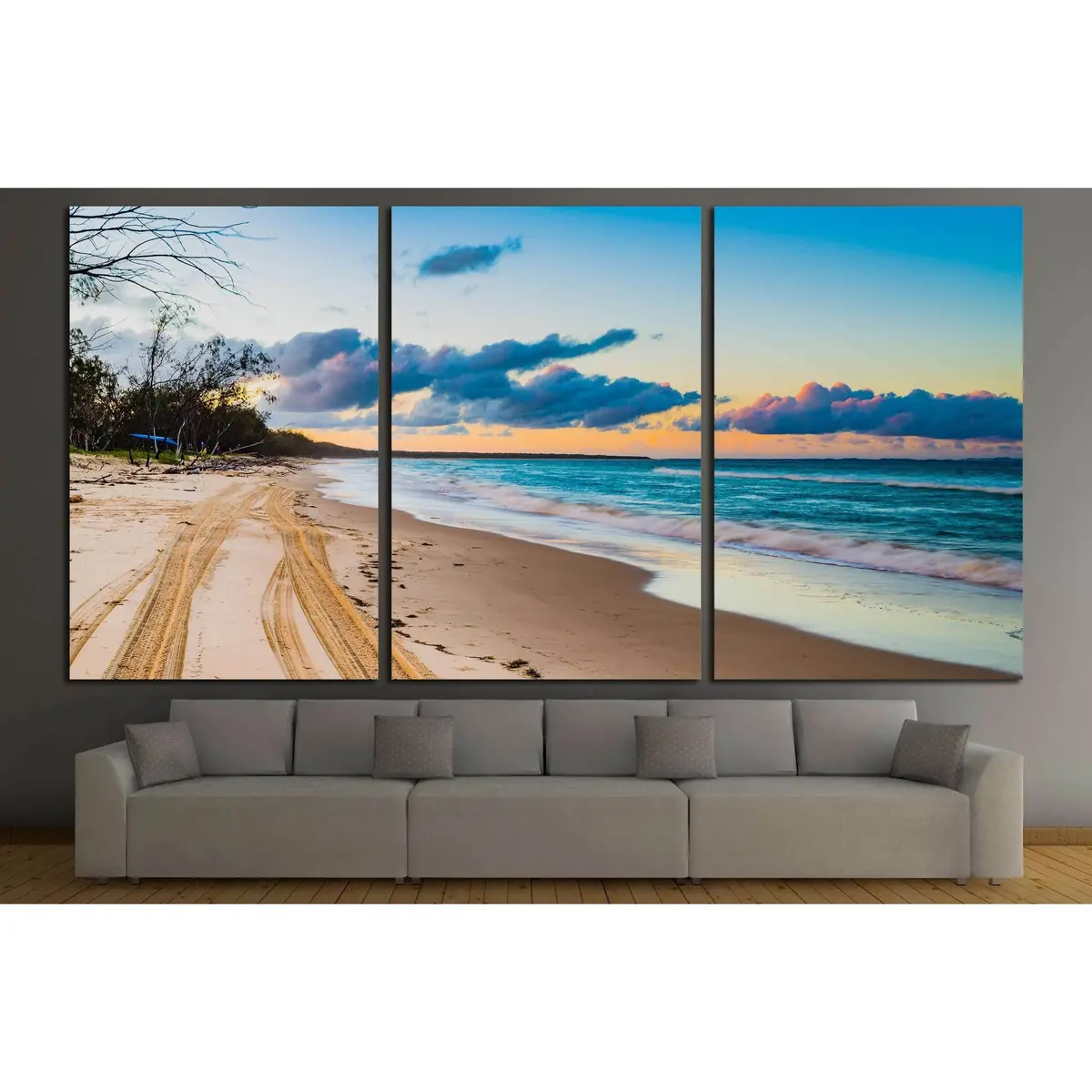 Sunset In Queensland, Australia №3172 Ready To Hang Canvas Print 5