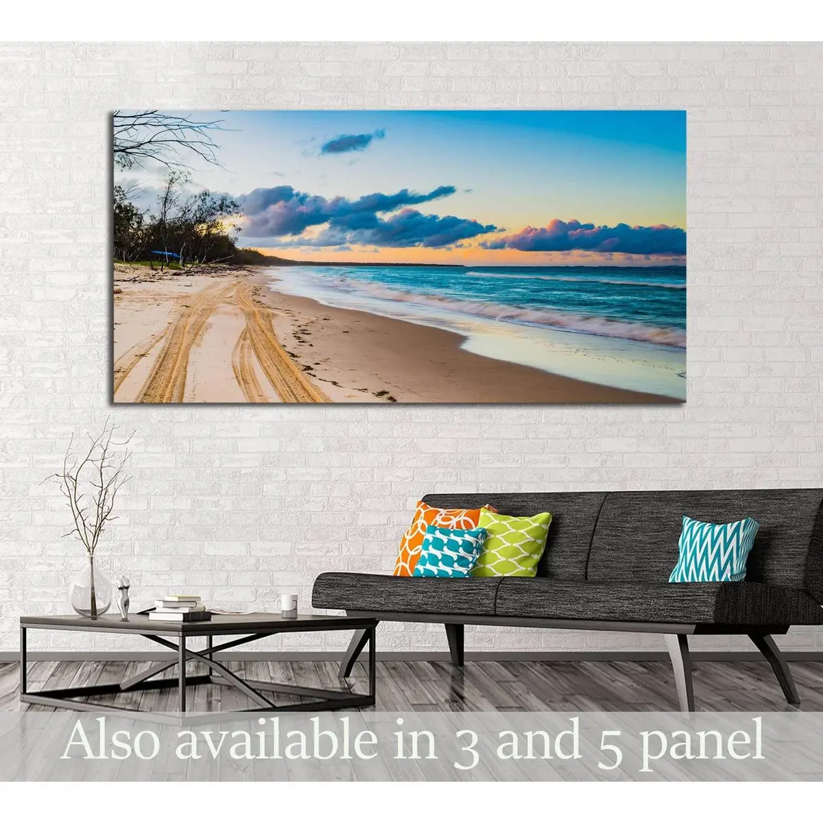 Sunset In Queensland, Australia №3172 Ready To Hang Canvas Print 1