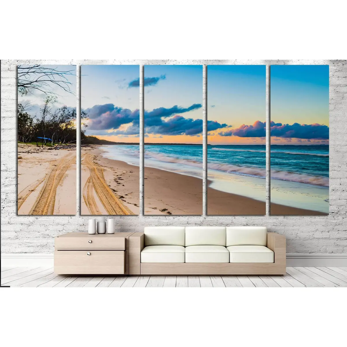 Queensland Australia Sunset Canvas Art Print #3172 - Image 3