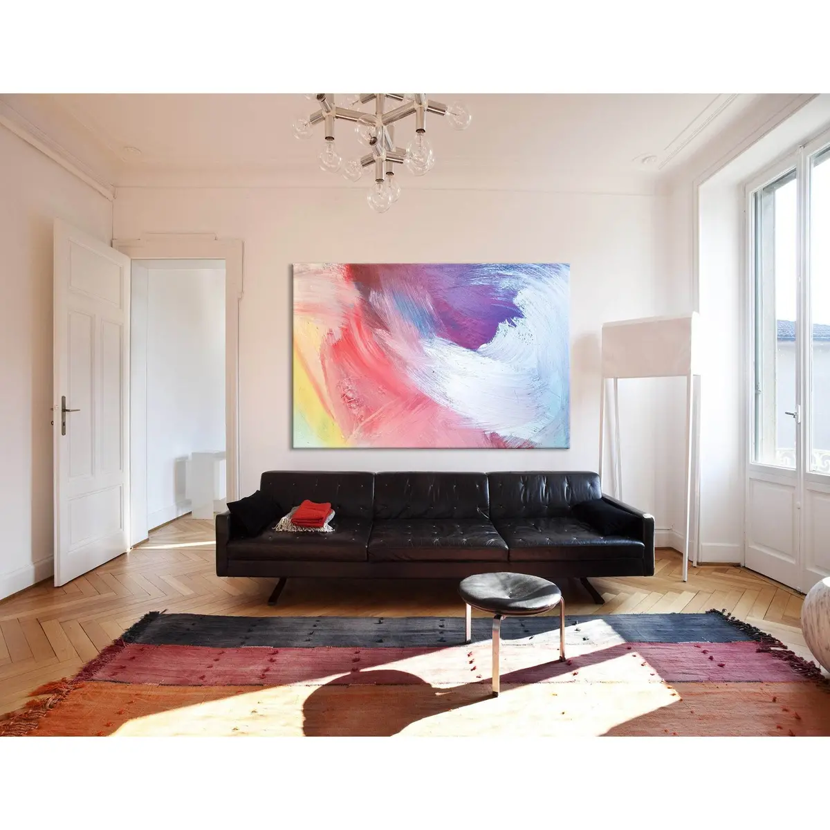 Sunshine Abstract №04262 Ready To Hang Canvas Print 3