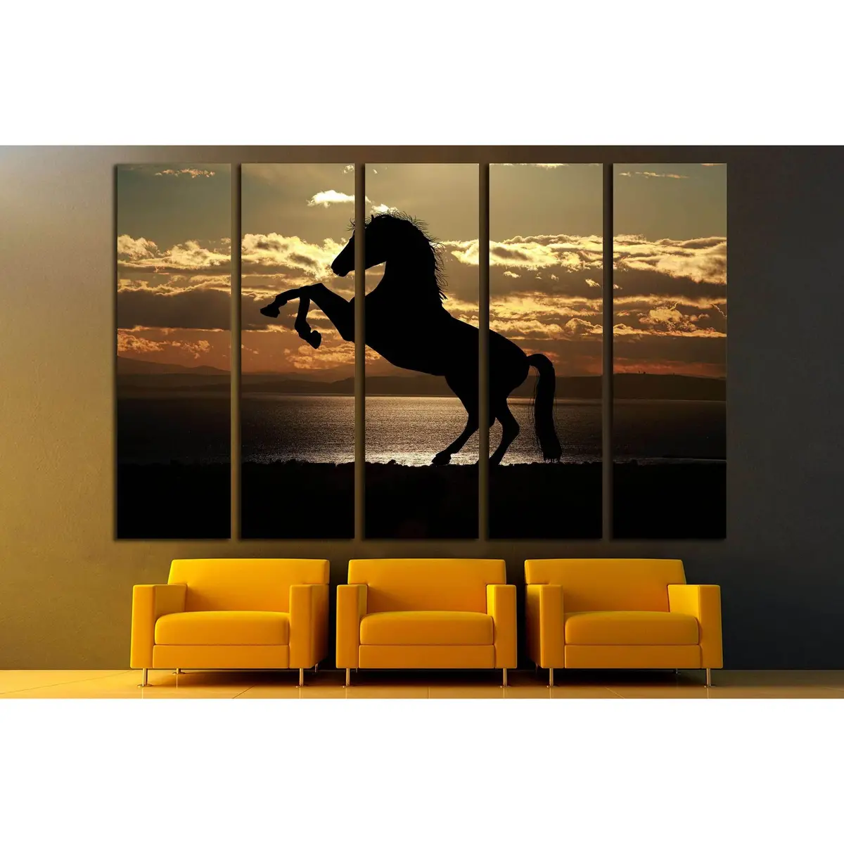 Equestrian Sunshine Wall Art №5015 - Image 3