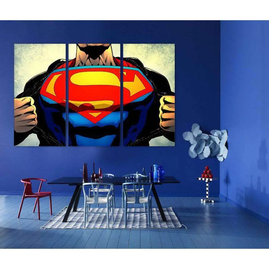 Superman №2003 Ready To Hang Canvas Print 5