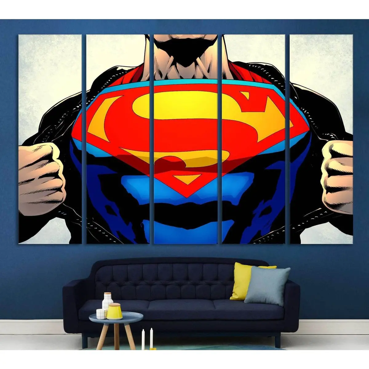 Superman #2003 Canvas Wall Art – Pre-Installed Hanging Hardware