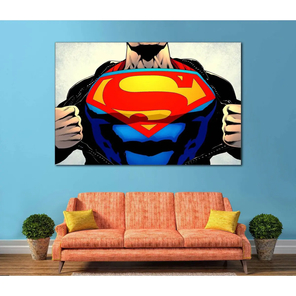 Superman №2003 Ready To Hang Canvas Print 3