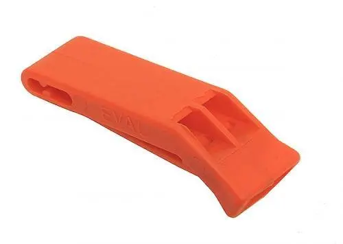 Orange Lifejacket Whistle 1