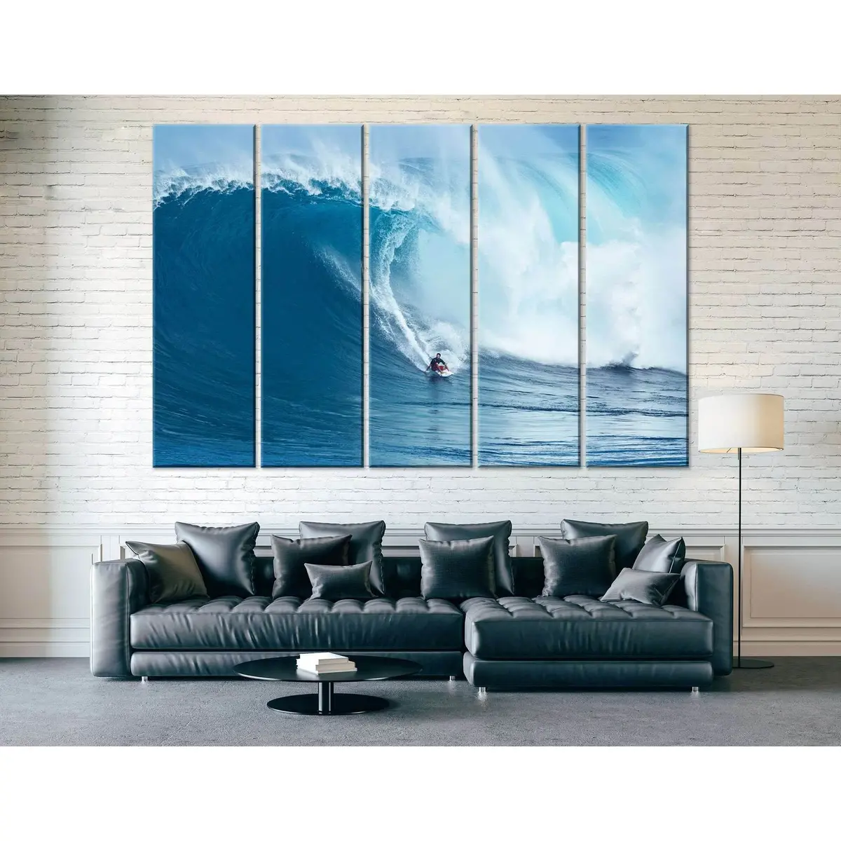 Surfing The Wave - Canvas Print 1