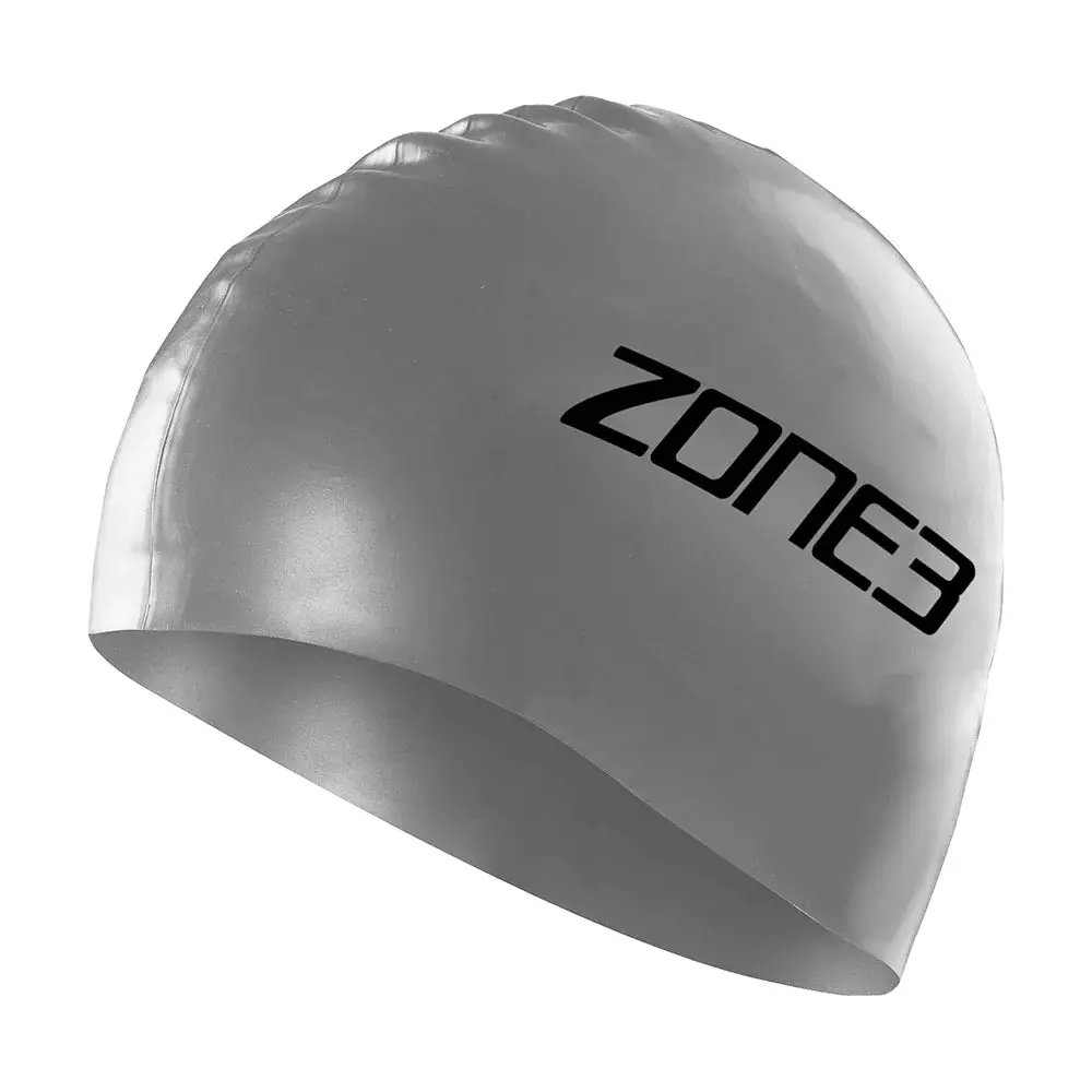Zone 3 Silicone Swim Cap One Size 1