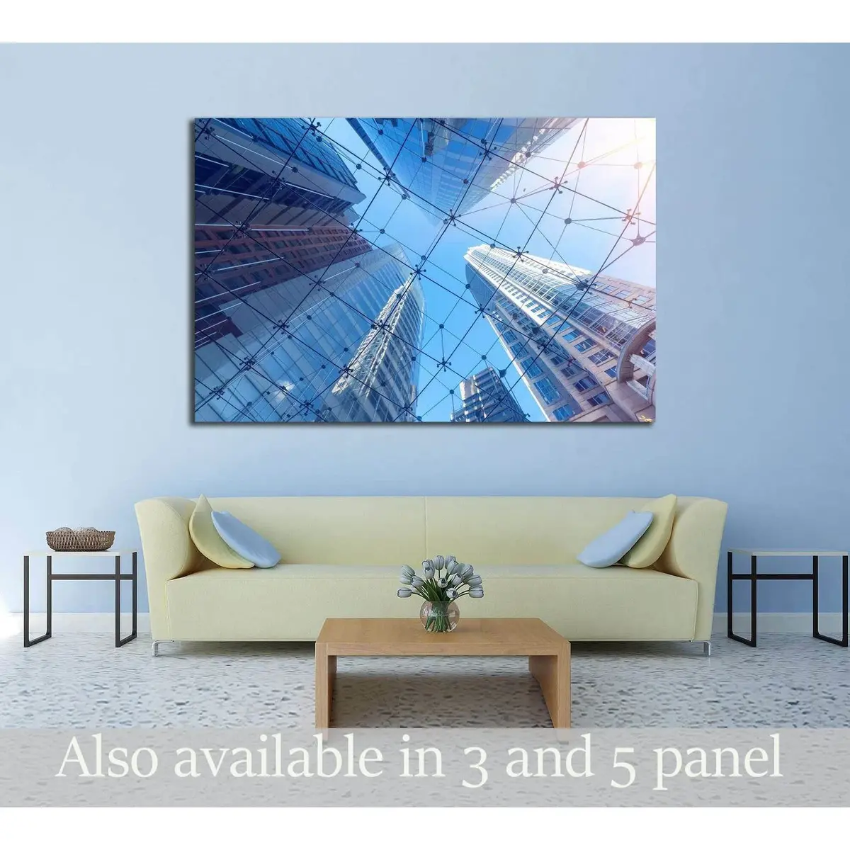 Sydney City Modern Building №3040 Ready To Hang Canvas Print 1