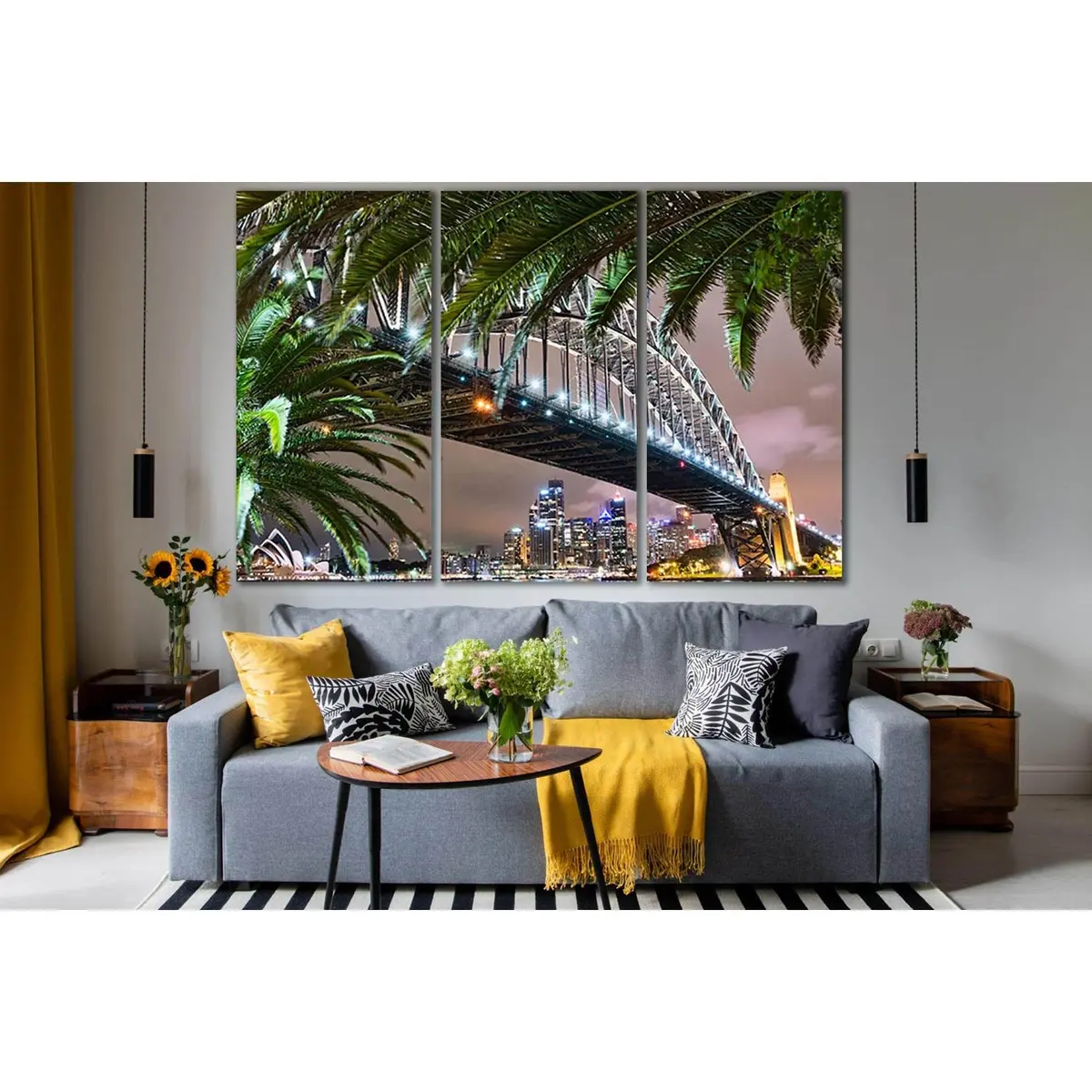 Sydney Harbour Bridge And Opera House №Sl1096 Ready To Hang Canvas Print 5