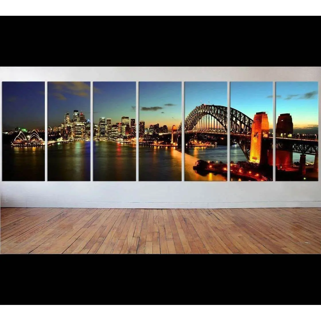 Sydney Harbour Extra Large Canvas Art №49 Ready To Hang Canvas Print 1