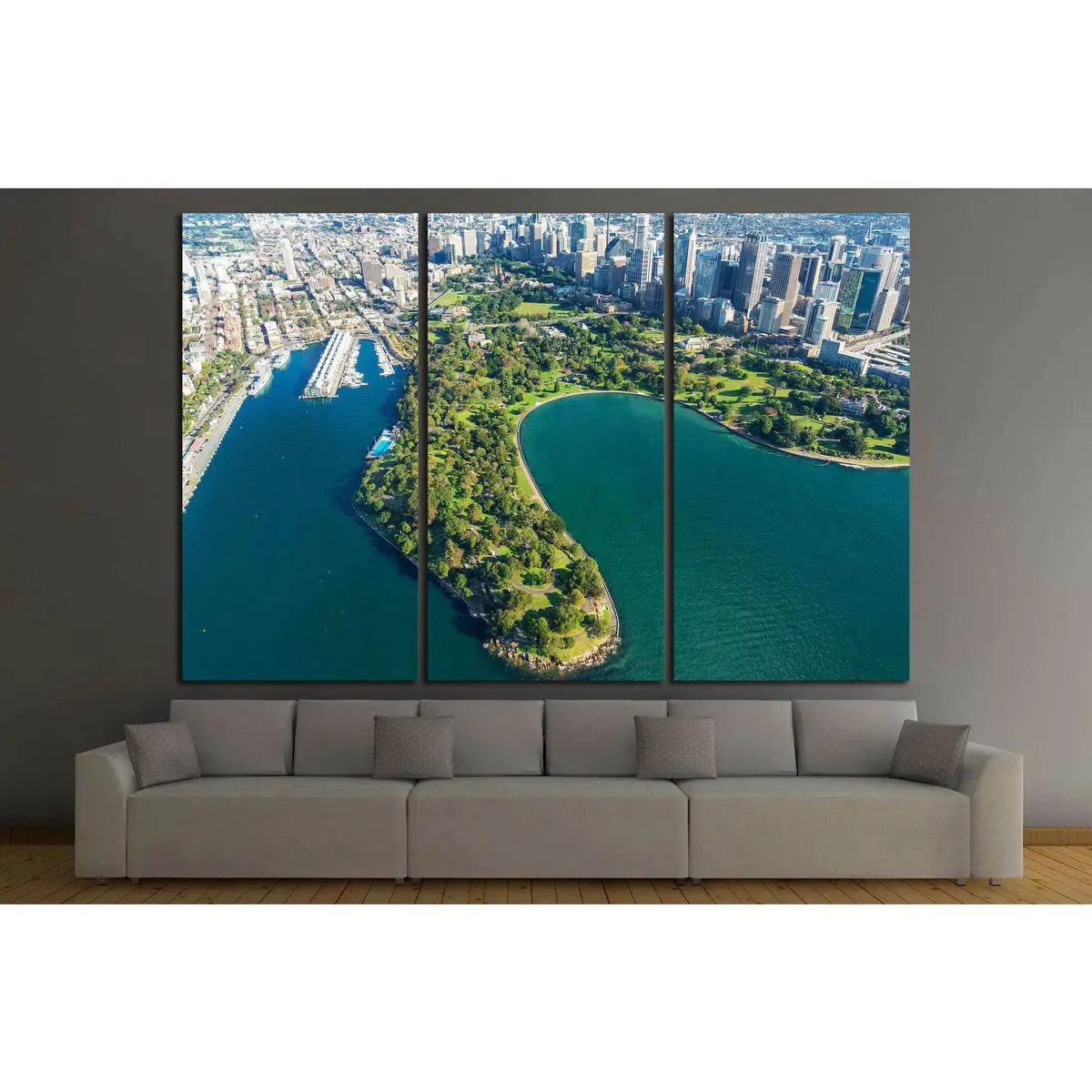 Sydney Royal Botanic Gardens №1537 Ready To Hang Canvas Print 5