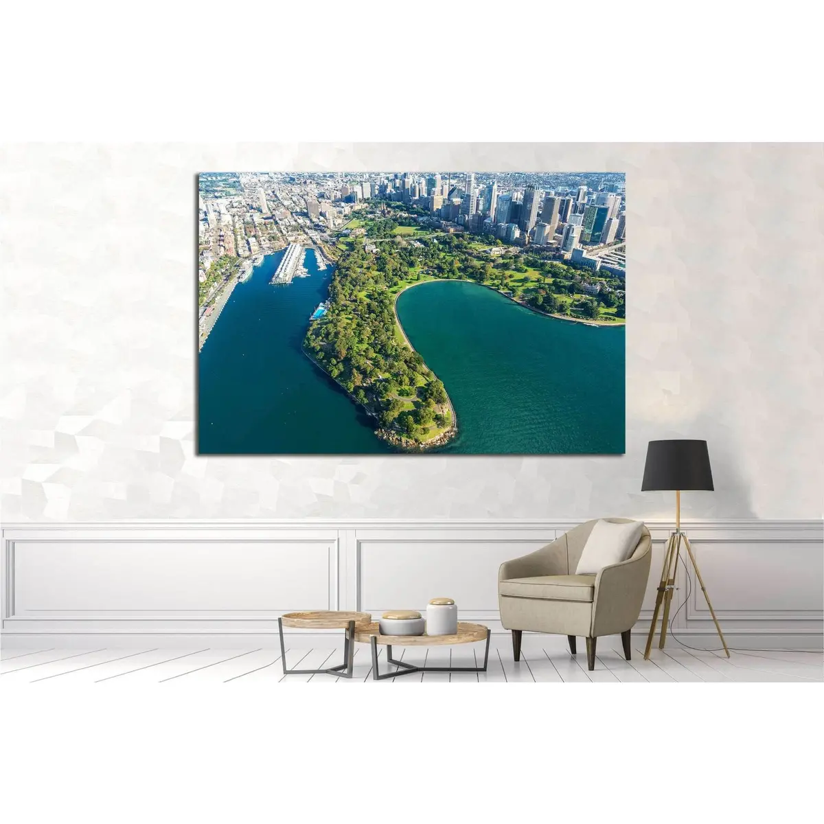 Sydney Royal Botanic Gardens №1537 Ready To Hang Canvas Print 2