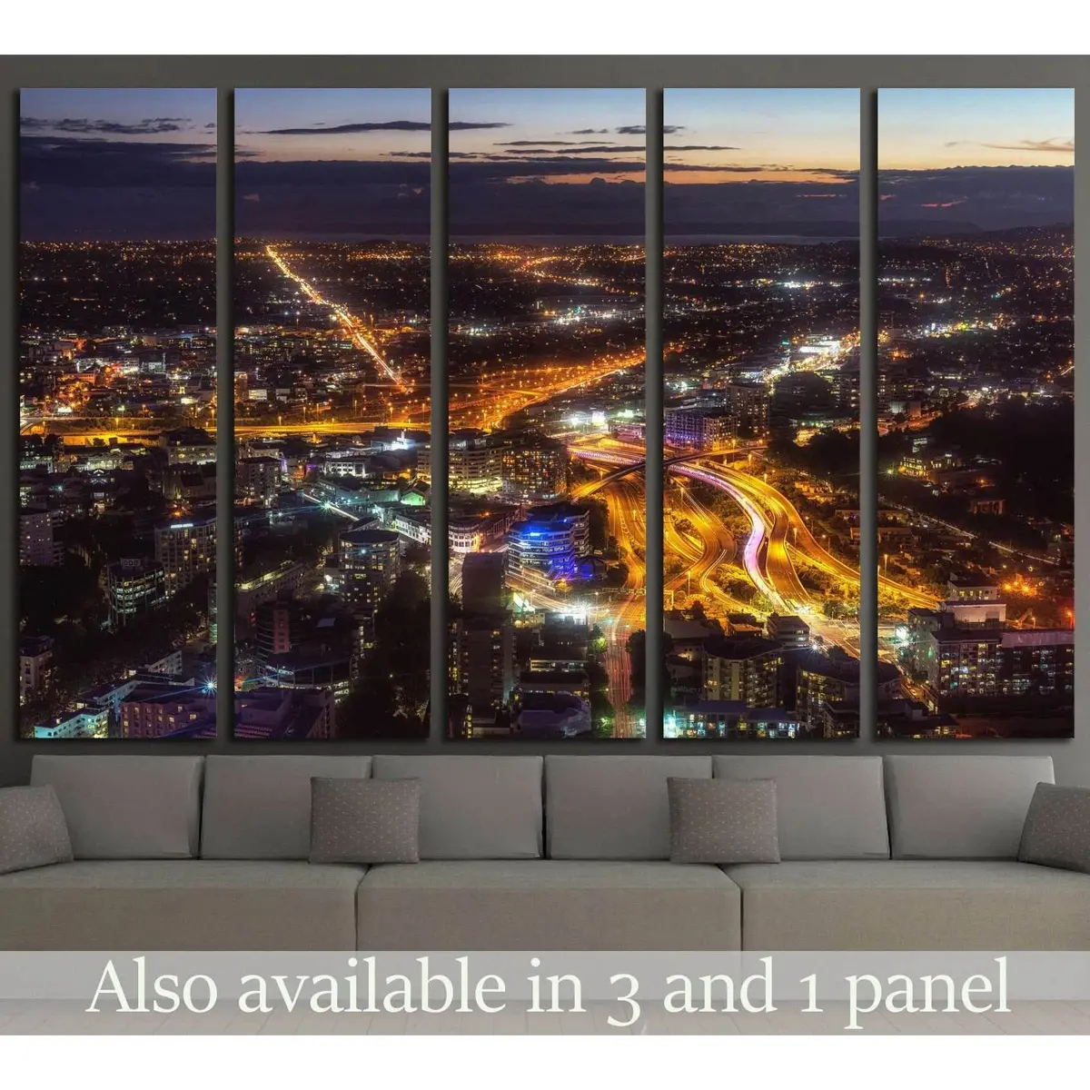 Auckland, New Zealand Landscape Canvas Art Print №1720 – Ready to Hang