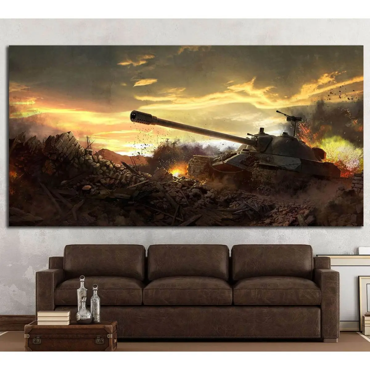 Tank Ready To Hang Canvas Print №229 Ready To Hang Canvas Print 1