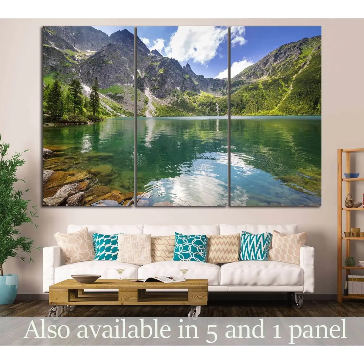 Tatra Mountains, Poland №610 Ready To Hang Canvas Print 1