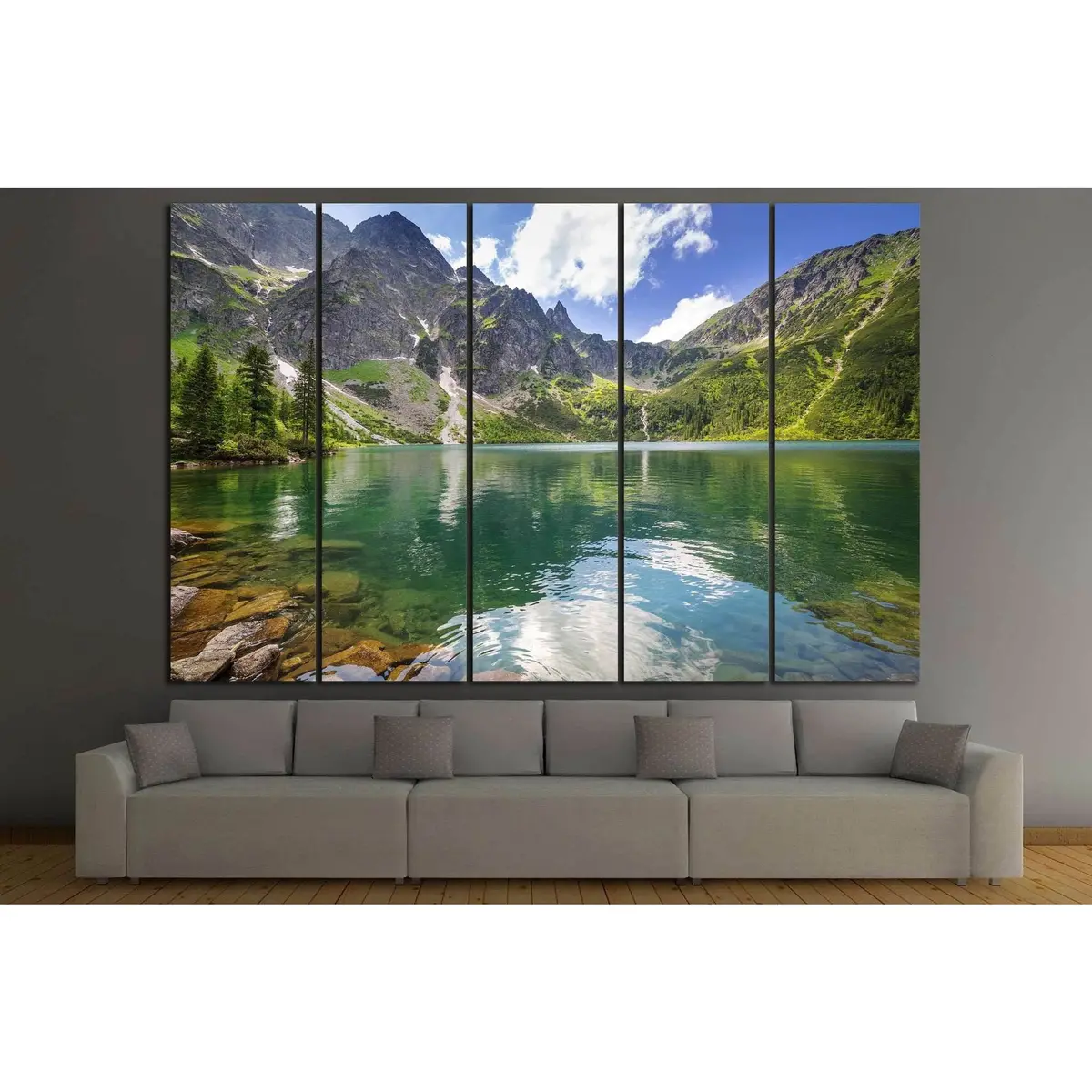 Tatra Mountains, Poland №610 Ready To Hang Canvas Print 3