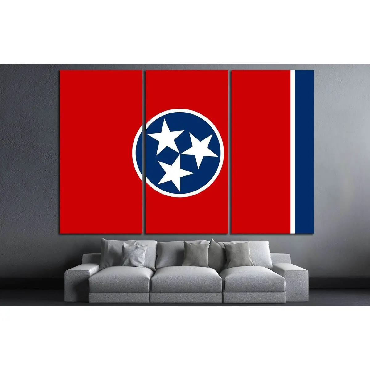 Tennessee Flag №690 Ready To Hang Canvas Print 5