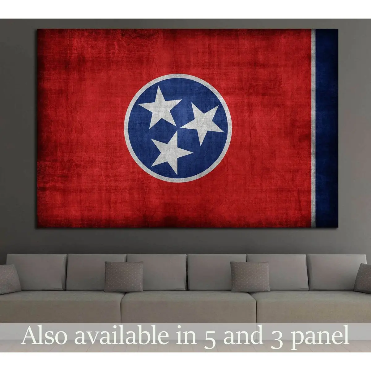 Tennessee Flag №692 Ready To Hang Canvas Print 1