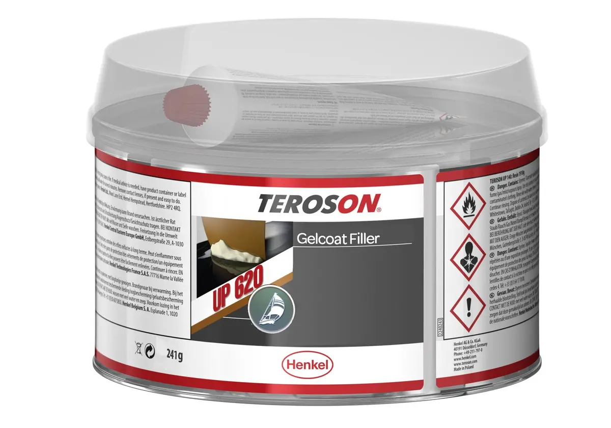 Teroson Up 620 / Plastic Padding  Gelcoat Filler 241Gm Tin 1