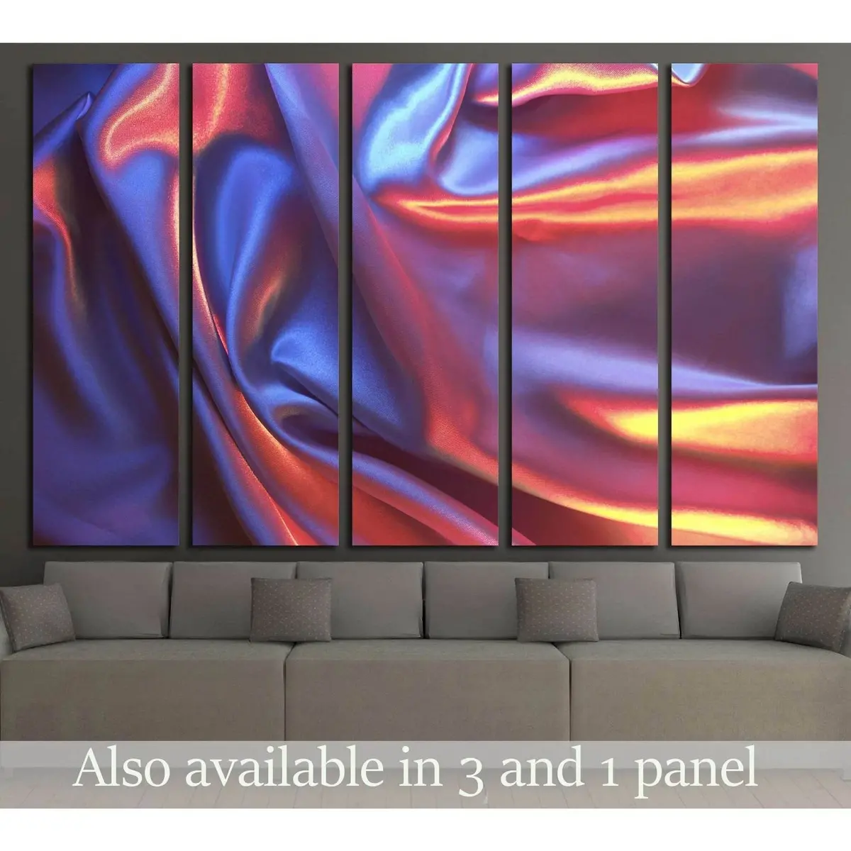 Textile Background #2528 Premium Ready-to-Hang Canvas Wall Art