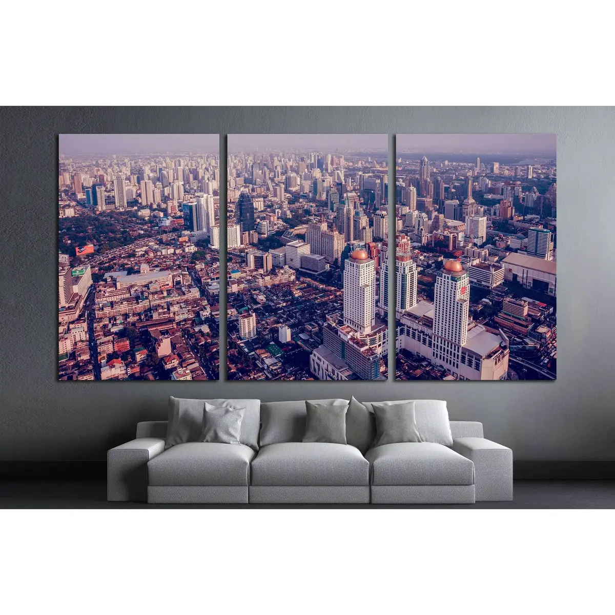 Thailand Bangkok №2195 Ready To Hang Canvas Print 5