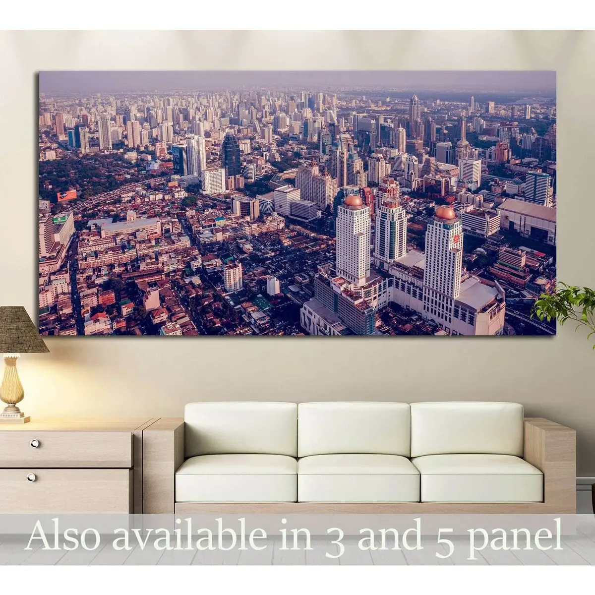 Thailand Bangkok №2195 Ready To Hang Canvas Print 1
