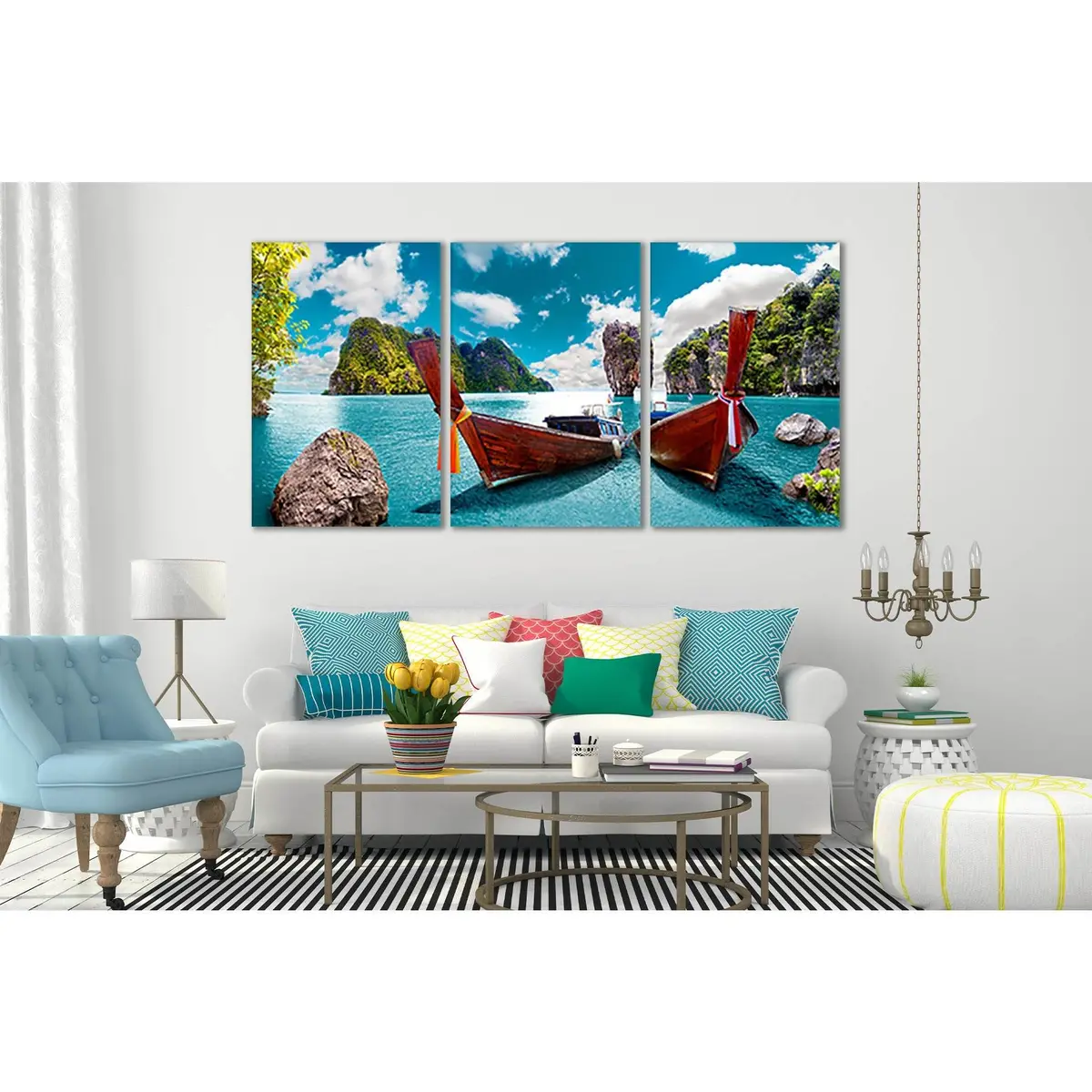 Thailand Sea And Island №Sl70 Ready To Hang Canvas Print 5