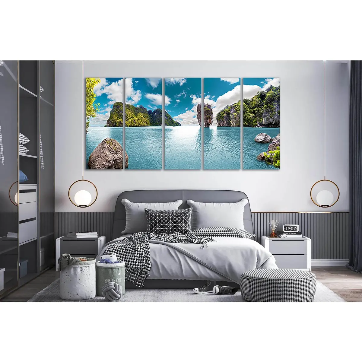 Thailand Ocean View Canvas Art Print №SL72 – Ready to Hang