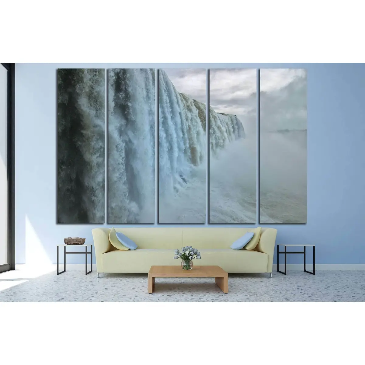 Stunning Iguazu Falls Canvas Art Print – Ready-to-Hang South American Landscape Wall Decor - Image 3