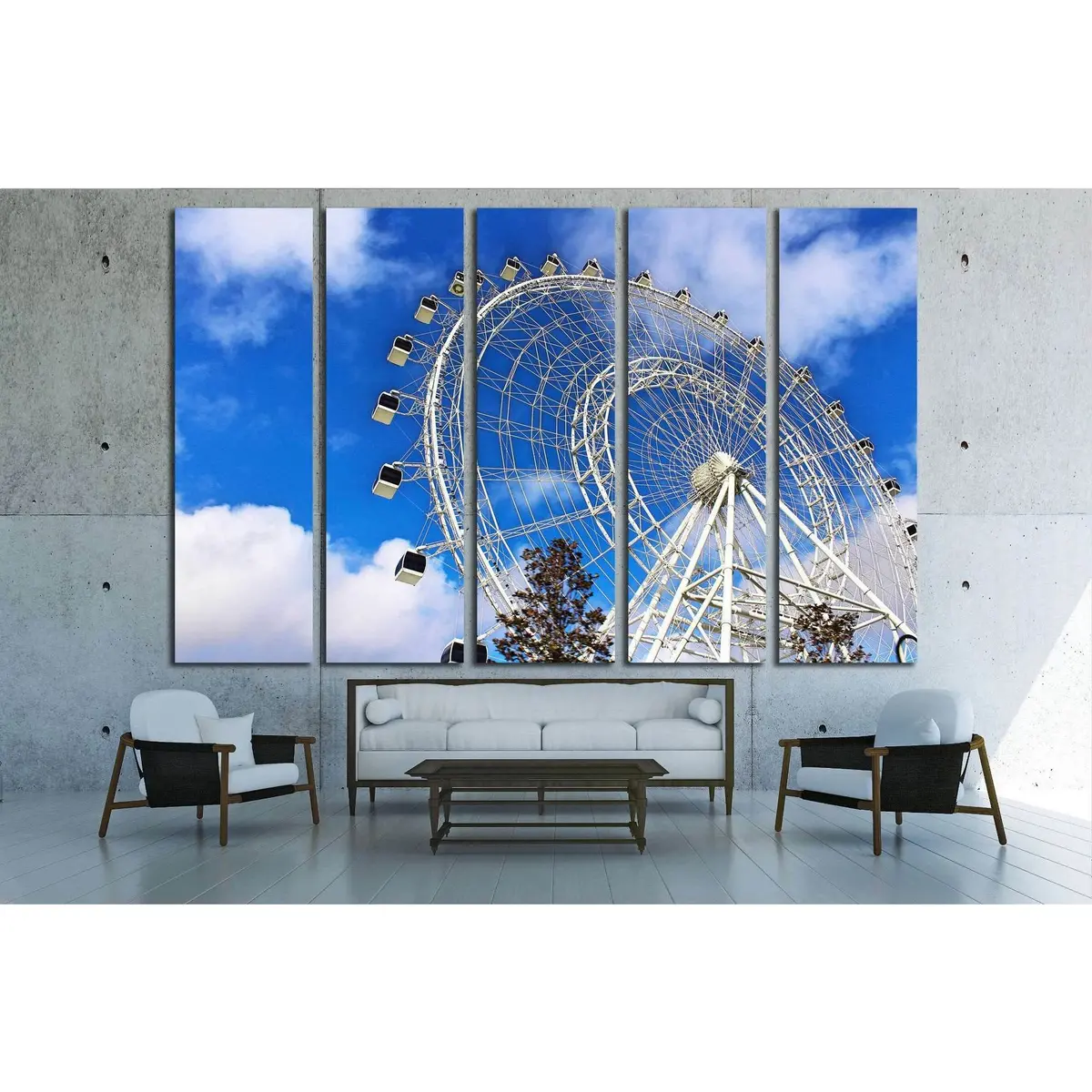 Sky Eye #1906 Premium Ready-to-Hang Canvas Wall Art - Image 3