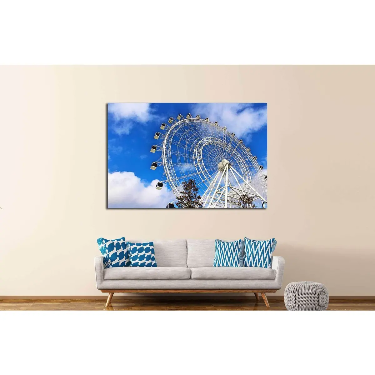 The Eye Of The Sky №1906 Ready To Hang Canvas Print 2