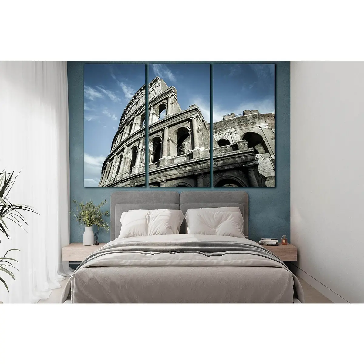 The Famous Colosseum №Sl1399 Ready To Hang Canvas Print 5