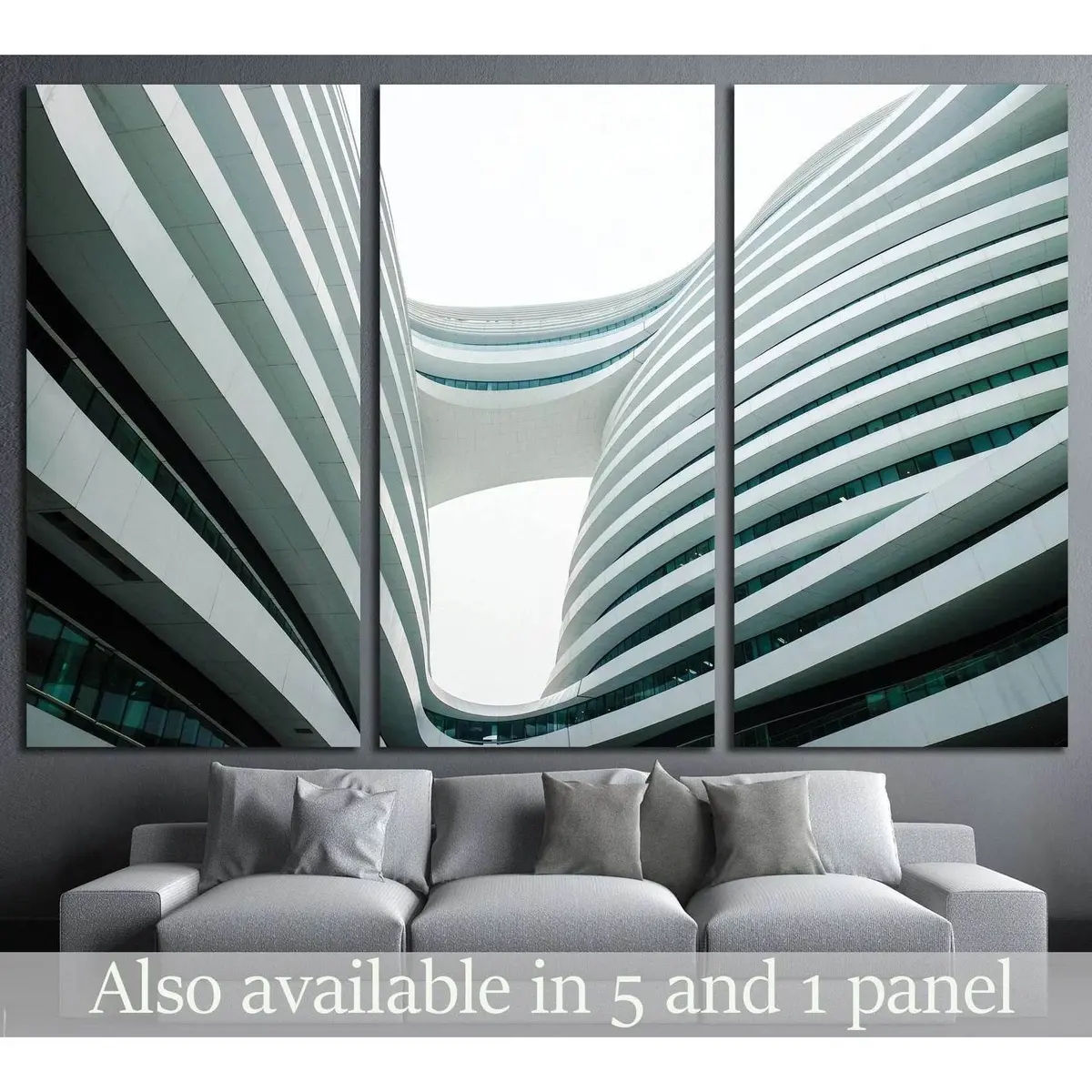 The Galaxy Soho Project In Central Beijing №1575 Ready To Hang Canvas Print 1