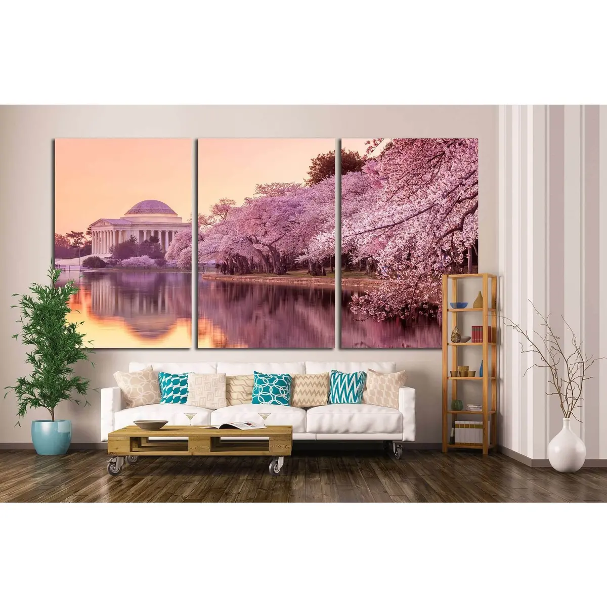 The Jefferson Memorial, Washington, Dc №1430 Ready To Hang Canvas Print 5