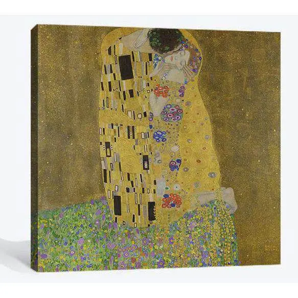 The Kiss, 1907–08 - Ready To Hang Canvas Print 1