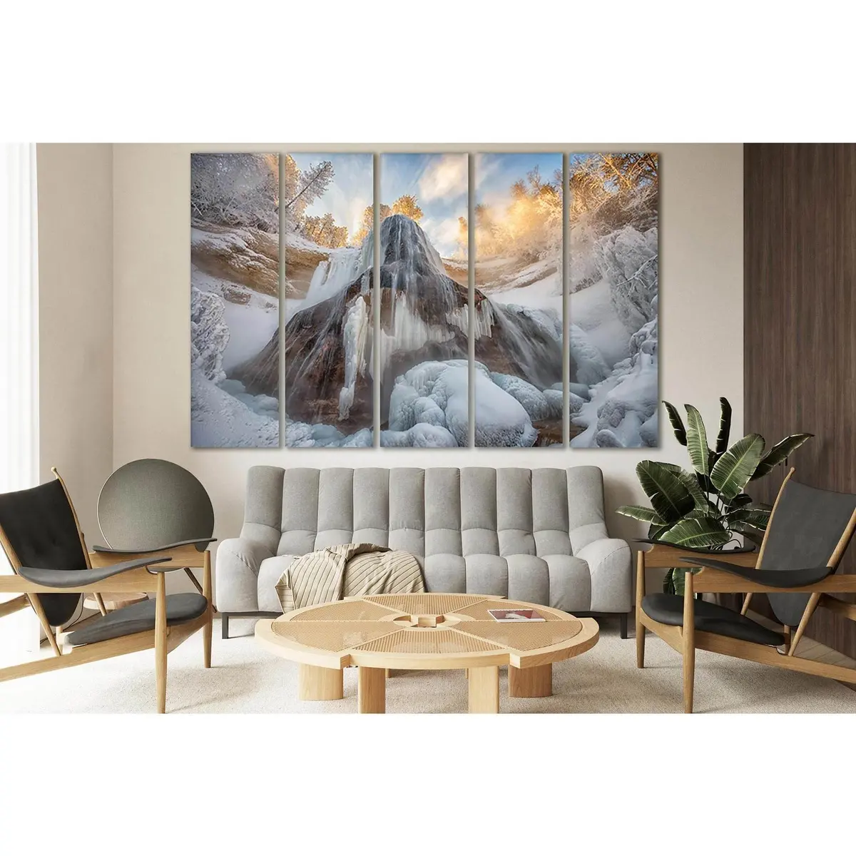 Nebraska's Largest Waterfall Canvas Print SL484 – Premium Ready-to-Hang Wall Art