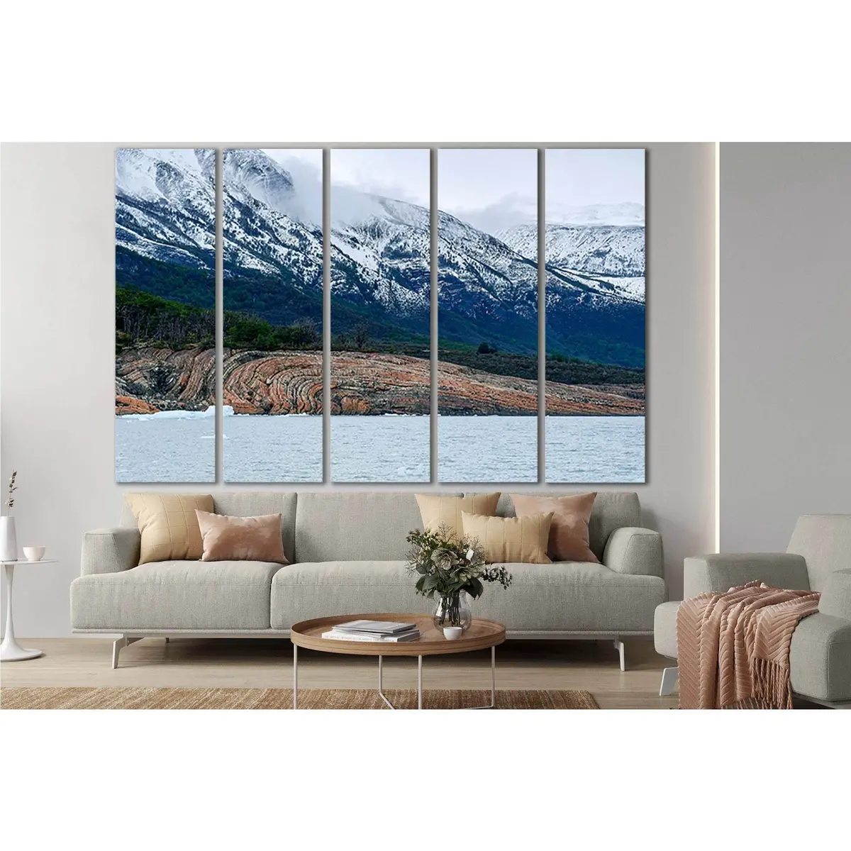 Perito Moreno Glacier Canvas Art Print №SL1331 – Premium Ready-to-Hang Wall Decor - Image 3