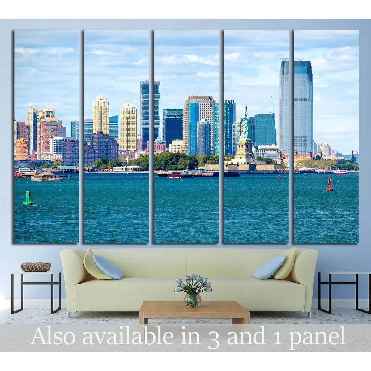 Ready-to-Hang Statue of Liberty Canvas Print №1256 – New York City Wall Art