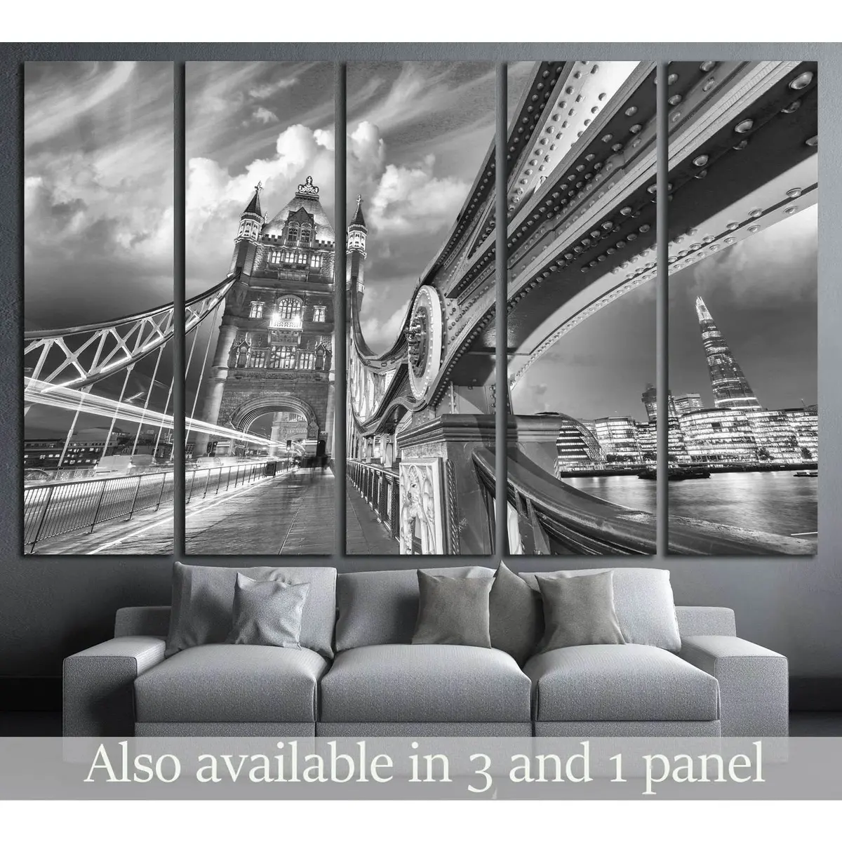 Tower Bridge London Sunset Canvas Art Print – Ready to Hang