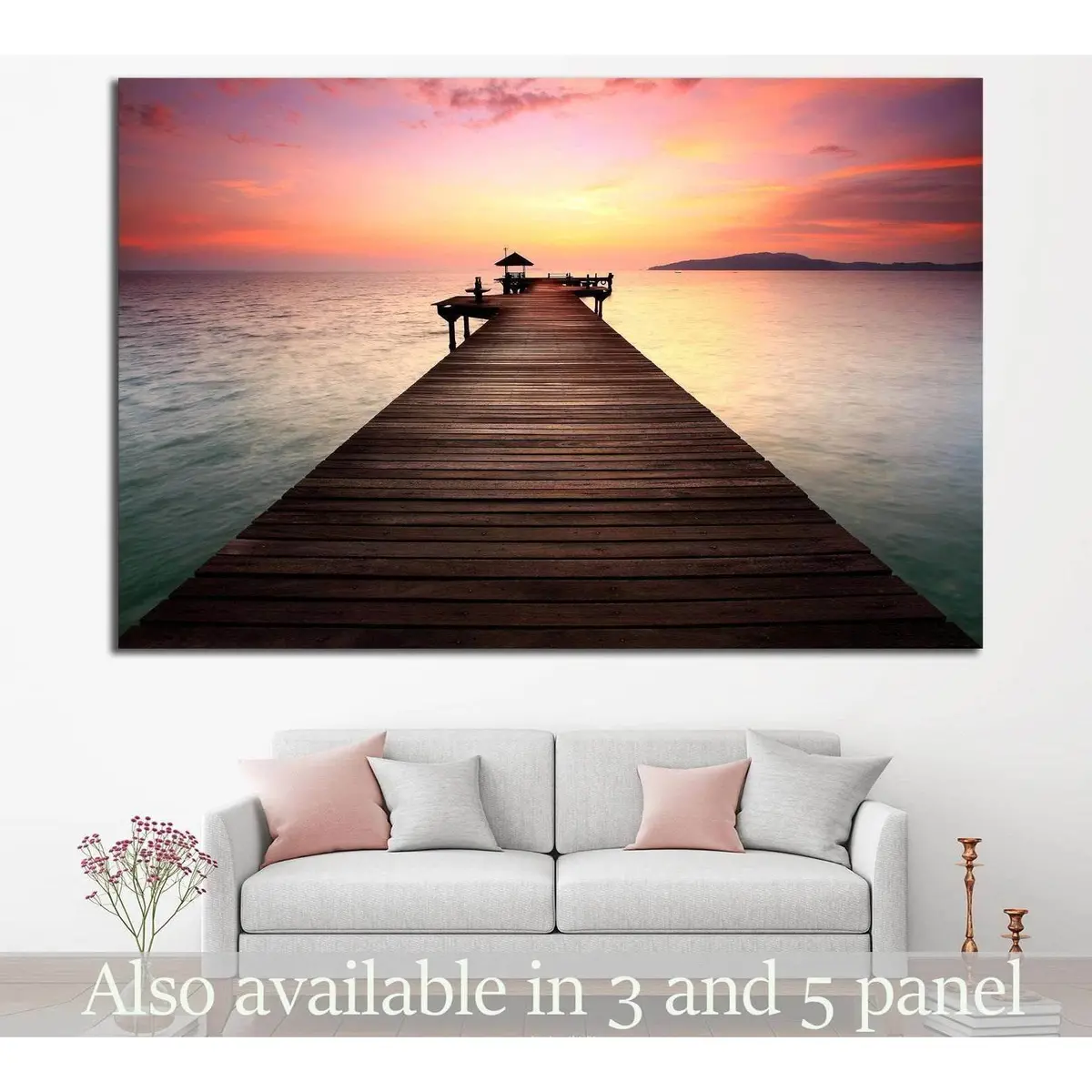 The Way №1393 Ready To Hang Canvas Print 1
