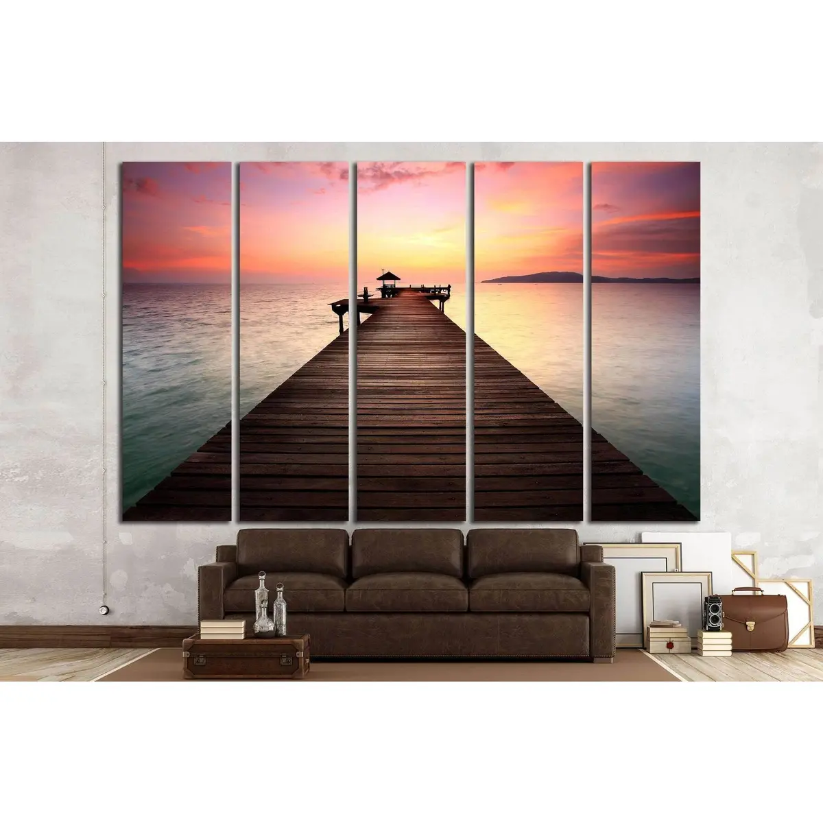 The Way №1393 Ready To Hang Canvas Print 3