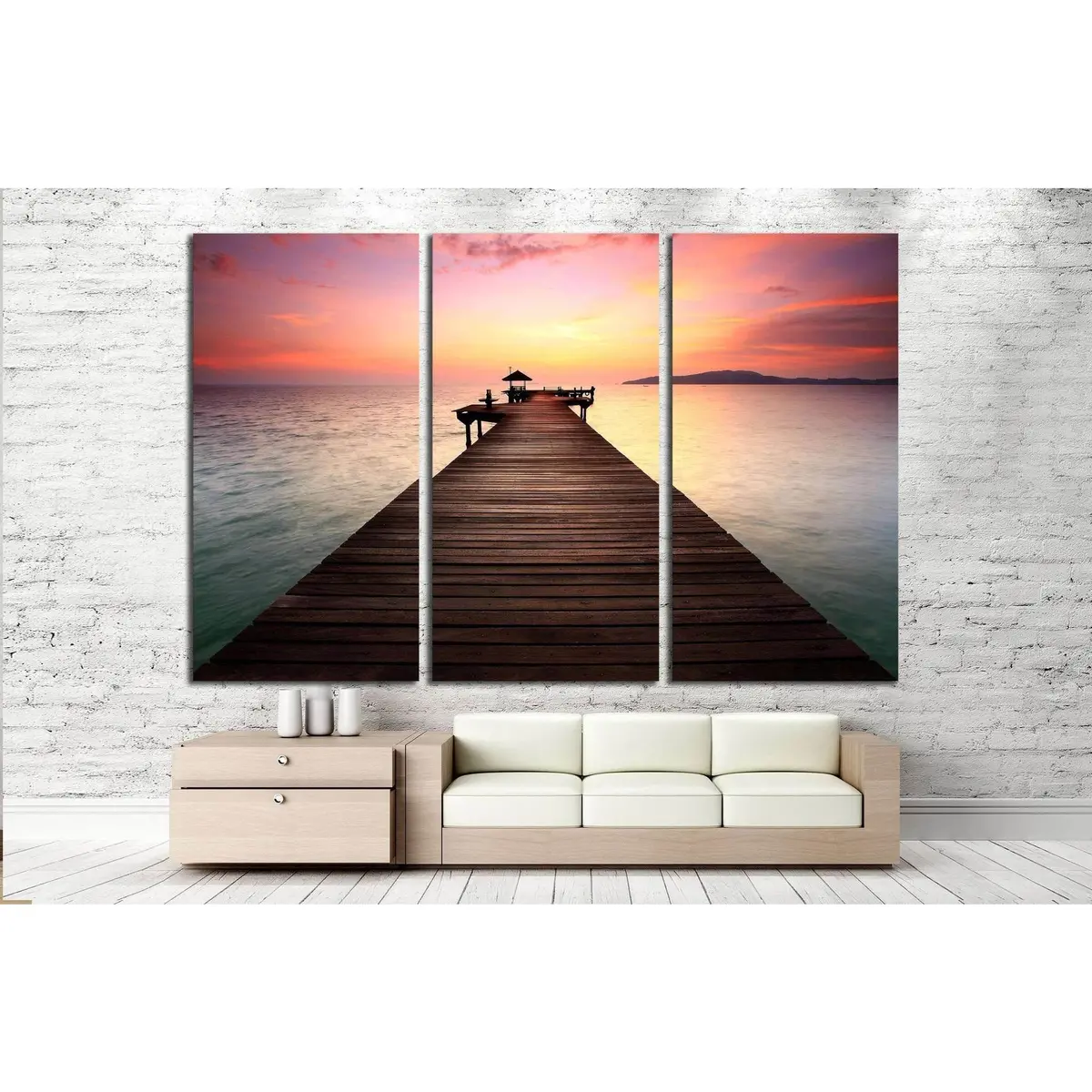 The Way №1393 Ready To Hang Canvas Print 2