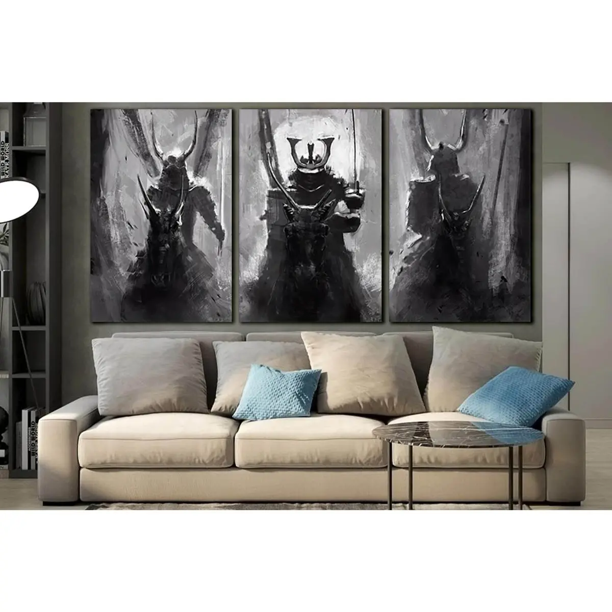 Three Magical Samurai №Sl1245 Ready To Hang Canvas Print 5