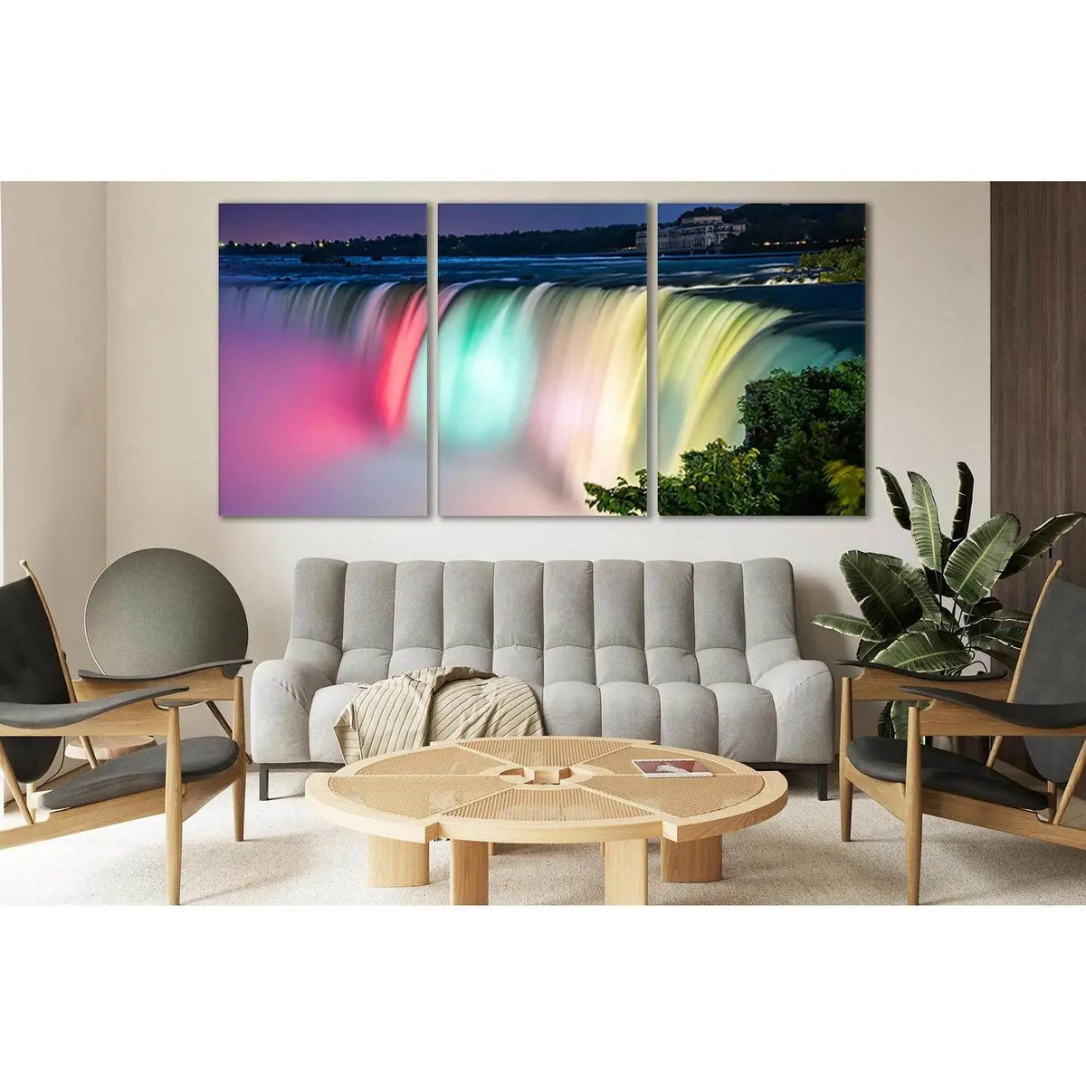 Time Lapse Photography Of Waterfalls №Sl449 Ready To Hang Canvas Print 5