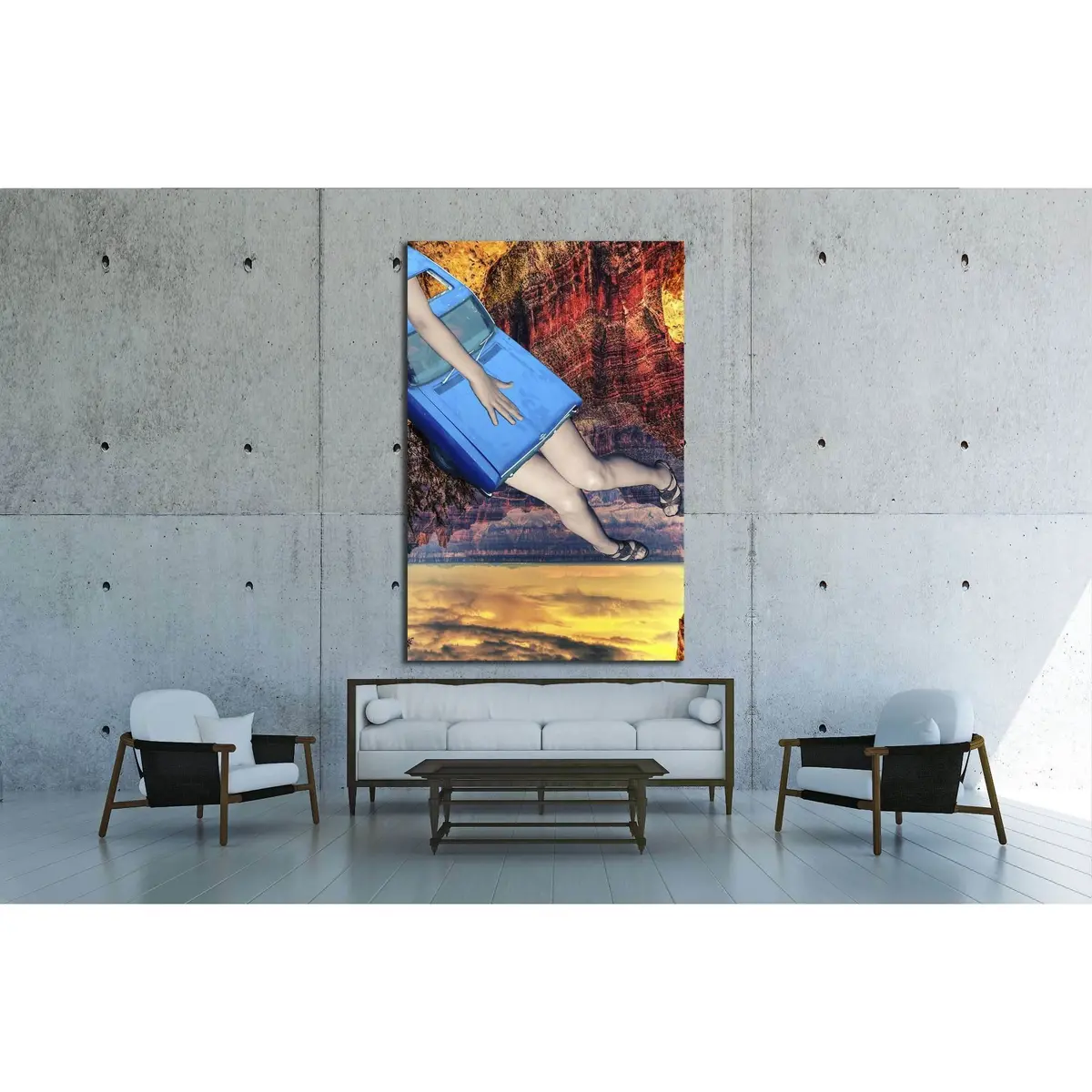 Tip Of The Tongue (Eugenia Loli) №3410 Ready To Hang Canvas Print 2
