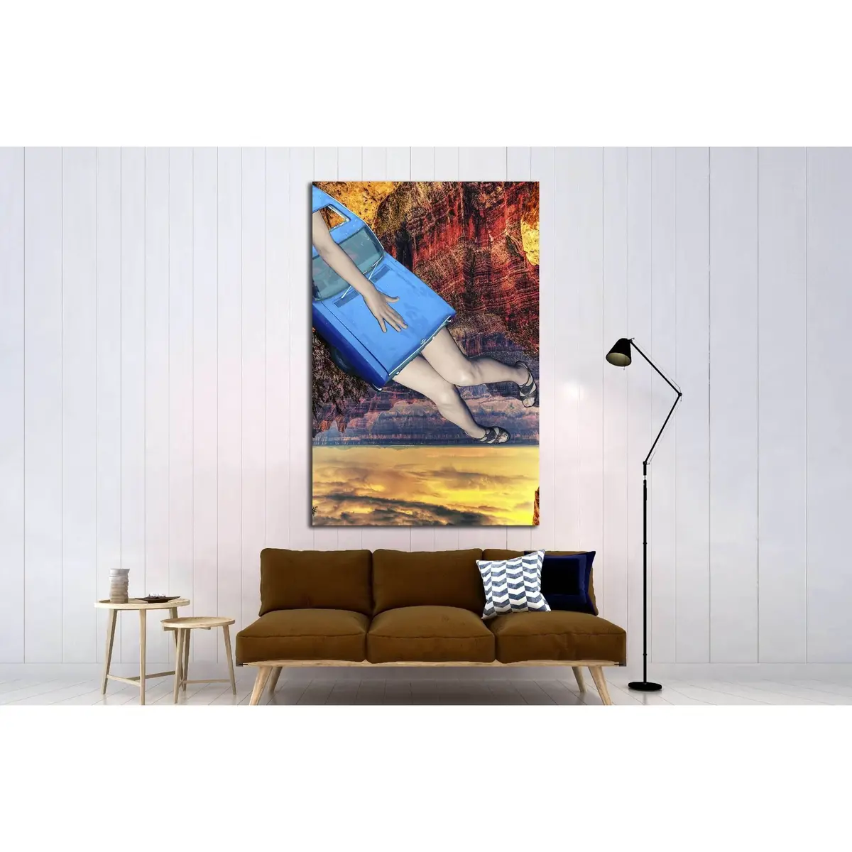 Tip Of The Tongue (Eugenia Loli) №3410 Ready To Hang Canvas Print 3