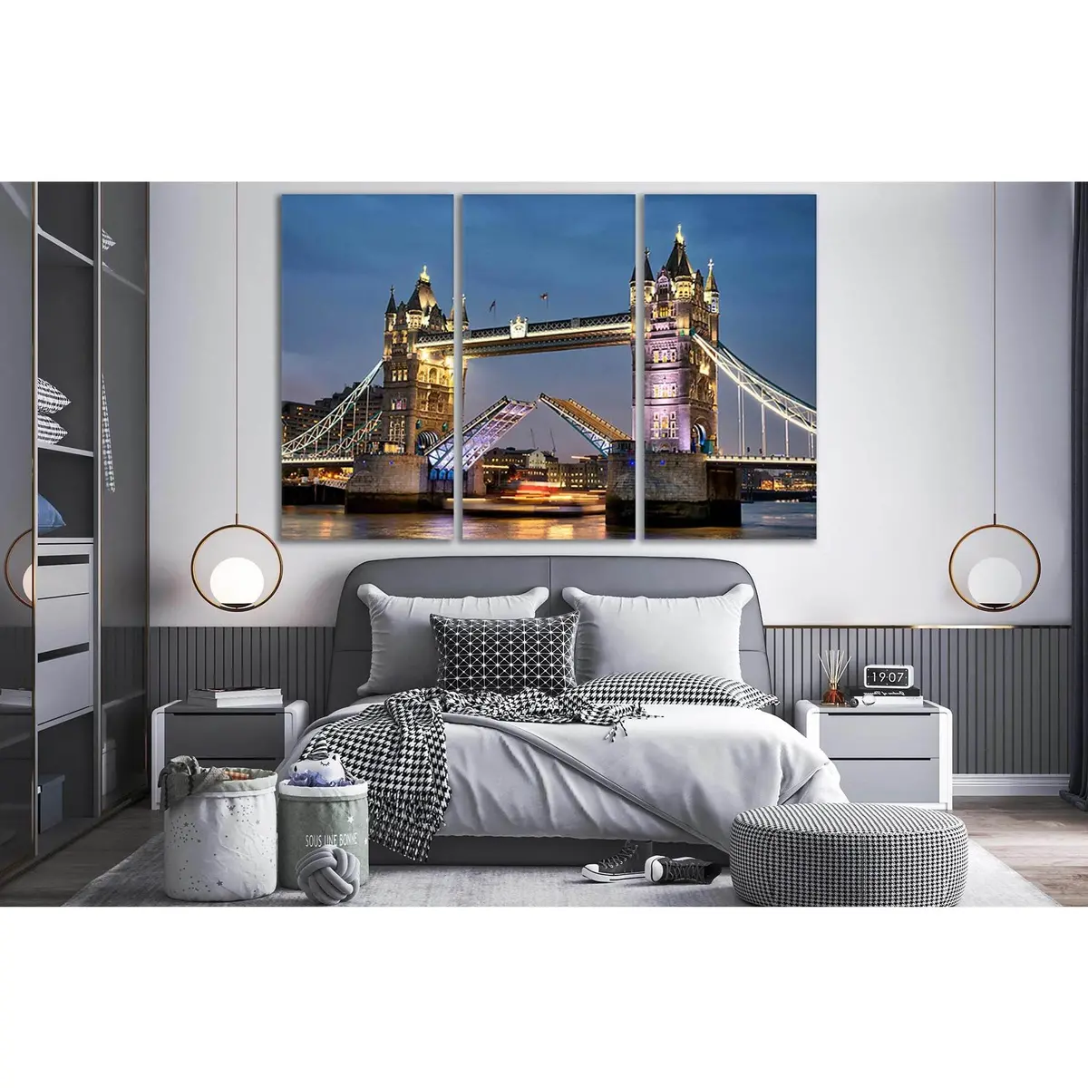 Tower Bridge London №Sl1102 Ready To Hang Canvas Print 5