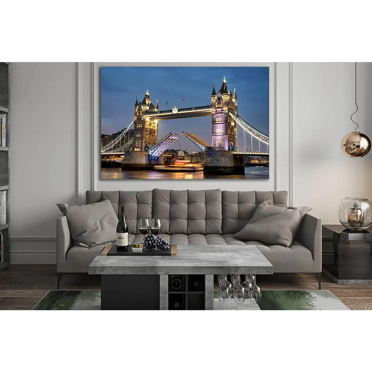 Tower Bridge London №Sl1102 Ready To Hang Canvas Print 1