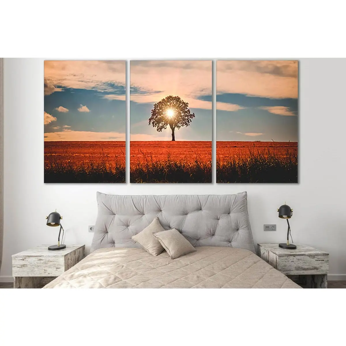 Tree In The Sunbeams №Sl821 Ready To Hang Canvas Print 5