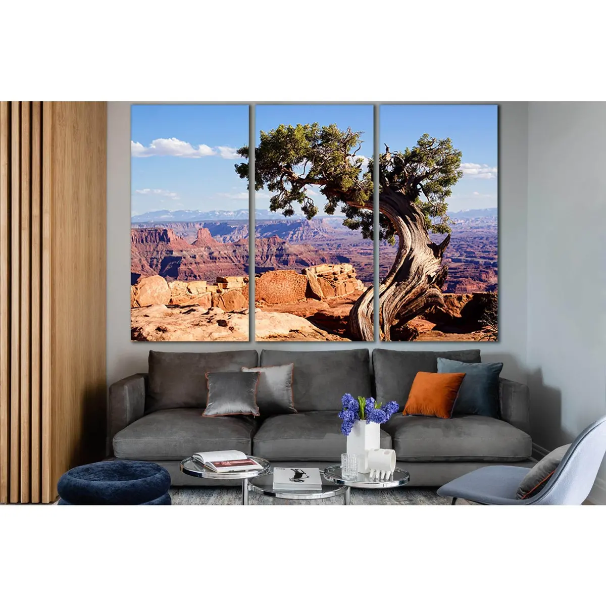 Tree Near A Cliff №Sl1082 Ready To Hang Canvas Print 5